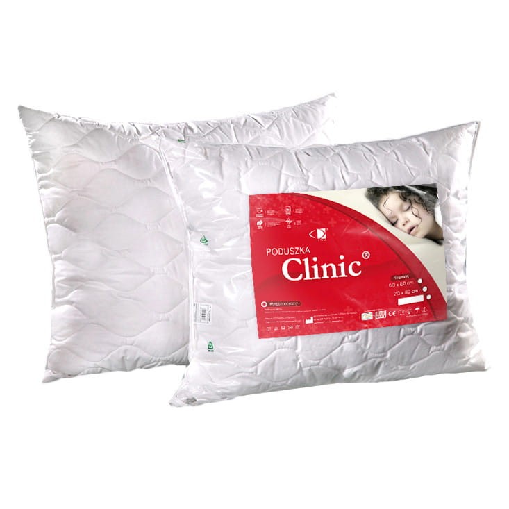 Poduszka Clinic®+ 50x60 Medyczna Antyalergiczna