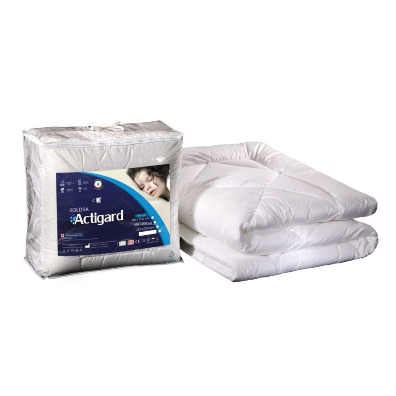 Kołdra Actigard®+ 160x200 Antyalergiczna Antybakteryjna