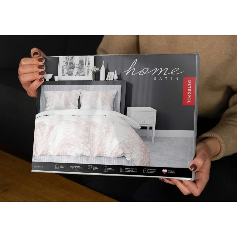 Pościel Satyna Bawełniana 160x200 Home Satin 4129A