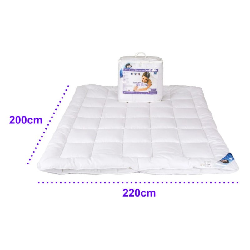 Kołdra Medical®+ 4 Pory Roku 220x200 Medyczna Antyalergiczna