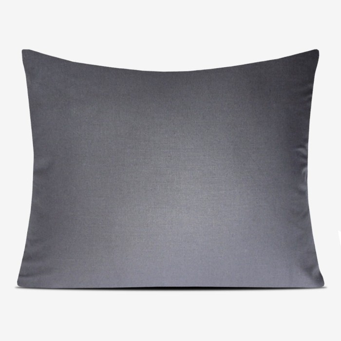 Poszewka Bawełniana 70x80 Grafitowa