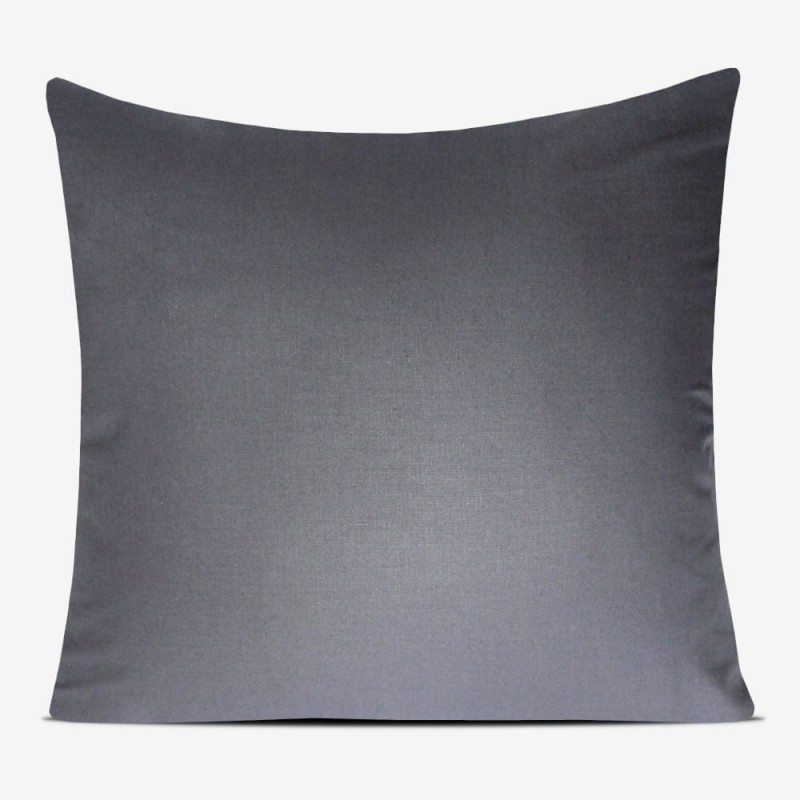 Poszewka Bawełniana 40x40 Grafitowa
