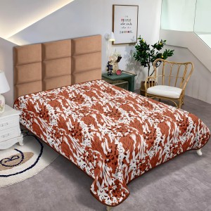 Koc Akrylowy 160x210 Dolce Far Niente Beżowy Sarna G6