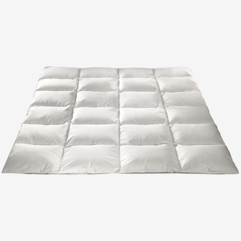 Kołdra Naturalna Mieszanka Puchowa 140x200 Biała 1,5kg