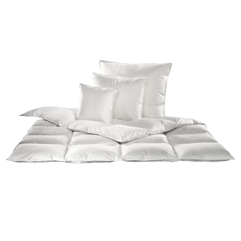 Kołdra Naturalna Mieszanka Puchowa 140x200 Biała