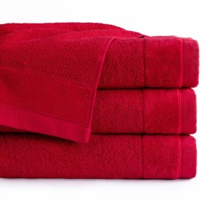 Ręcznik Vito 70x140 Bawełna 550g/m² Czerwony