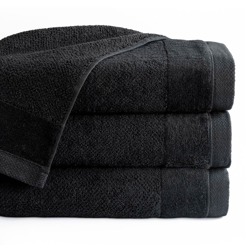 Ręcznik Vito 50x90 Bawełna 550g/m² Czarny