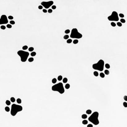 Pościel Bawełniana 140x200 Czarne Koty Kocie Łapki