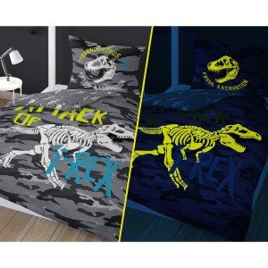 Pościel Fluo Młodzieżowa 140x200 Świecąca 3042A