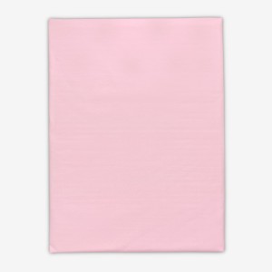 Prześcieradło Bawełniane Bez Gumki 160x220 Jasny Róż