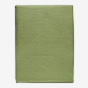 Prześcieradło Bawełniane Bez Gumki 160x220 Oliwkowe