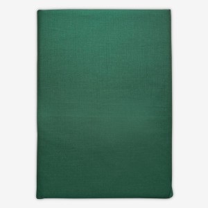 Prześcieradło Bawełniane Bez Gumki 160x220 Butelkowa Zieleń