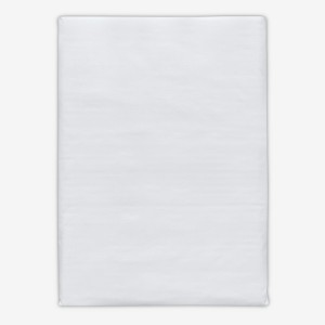 Prześcieradło Bawełniane Bez Gumki 200x220 Białe