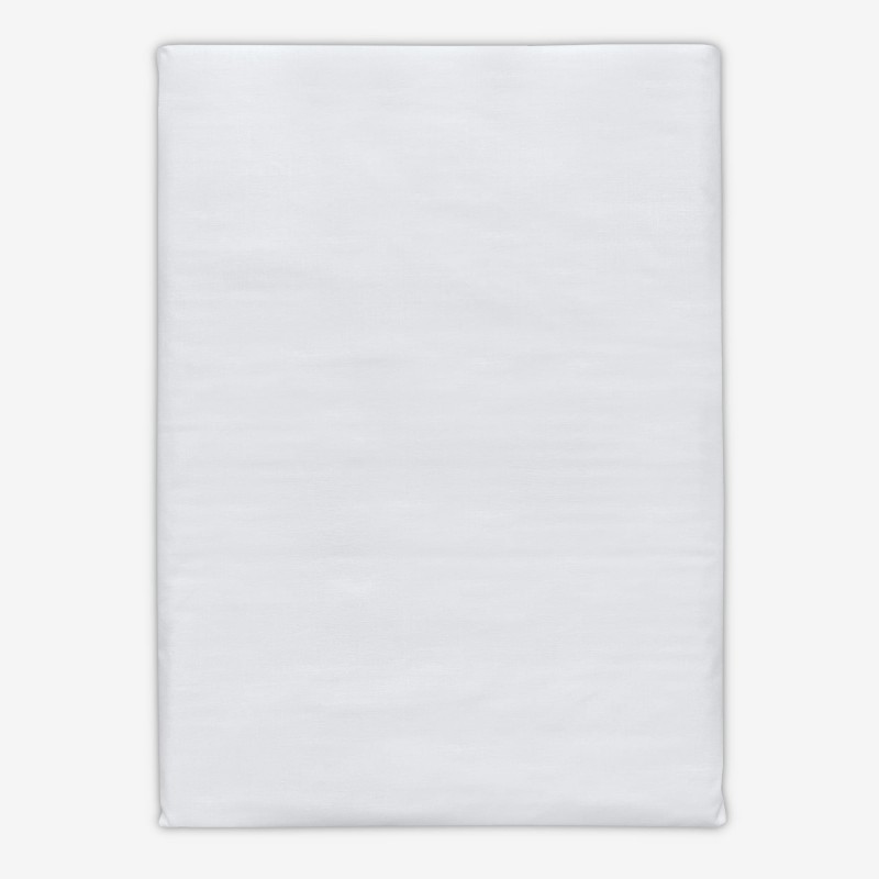 Prześcieradło Bawełniane Bez Gumki 200x220 Białe