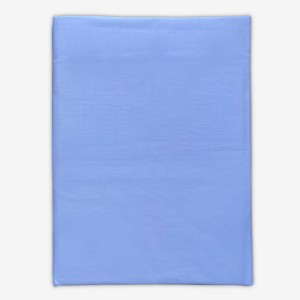 Prześcieradło Bawełniane Bez Gumki 200x220 Niebieskie