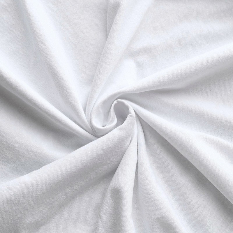 Prześcieradło Jersey z Gumką 140x200 Białe