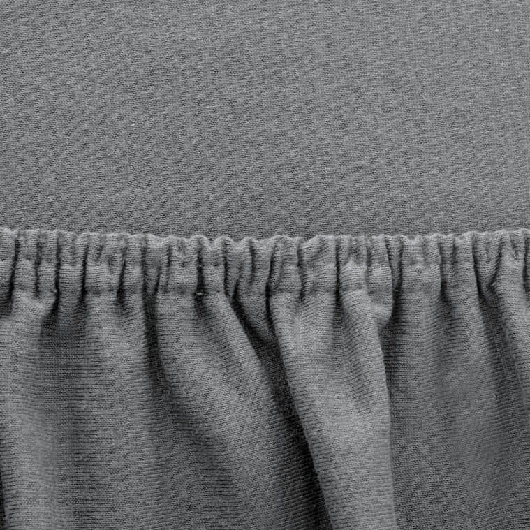 Prześcieradło Jersey z Gumką 220x200 Antracyt
