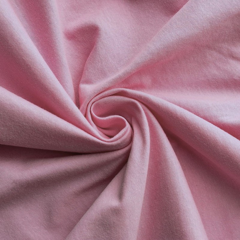 Prześcieradło Jersey z Gumką 220x200 Pudrowy Róż