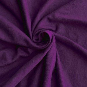 Prześcieradło Jersey z Gumką 90x200 Śliwka