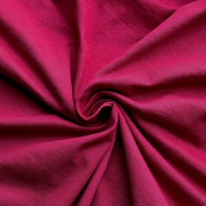 Prześcieradło Jersey z Gumką 90x200 Burgund