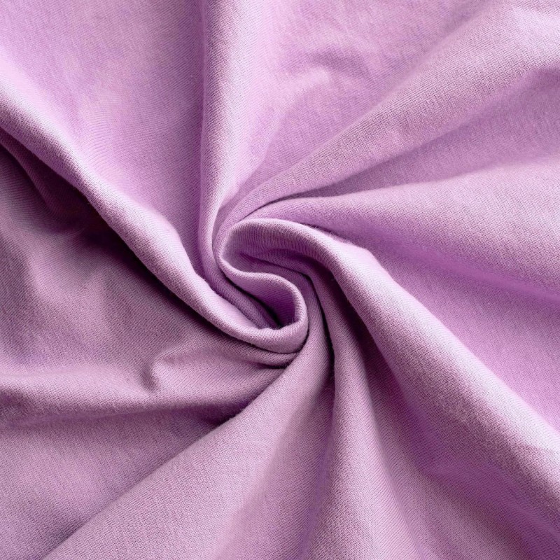 Prześcieradło Jersey z Gumką 90x200 Lila