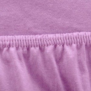 Prześcieradło Jersey z Gumką 90x200 Lila