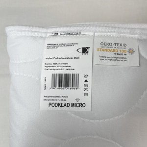 Podkład Na Materac Micro 90x200 Antyalergiczny