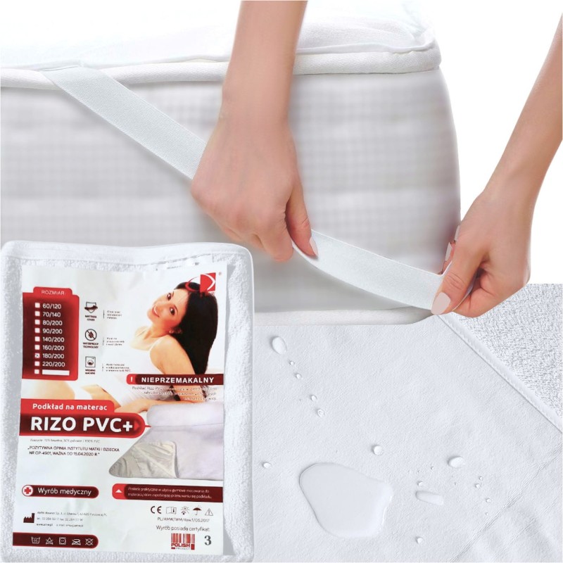 Podkład Na Materac Rizo PVC+ 180x200 Nieprzemakalny