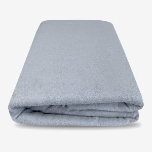 Prześcieradło Frotte Tradycyjne Bez Gumki 180x200 Popiel