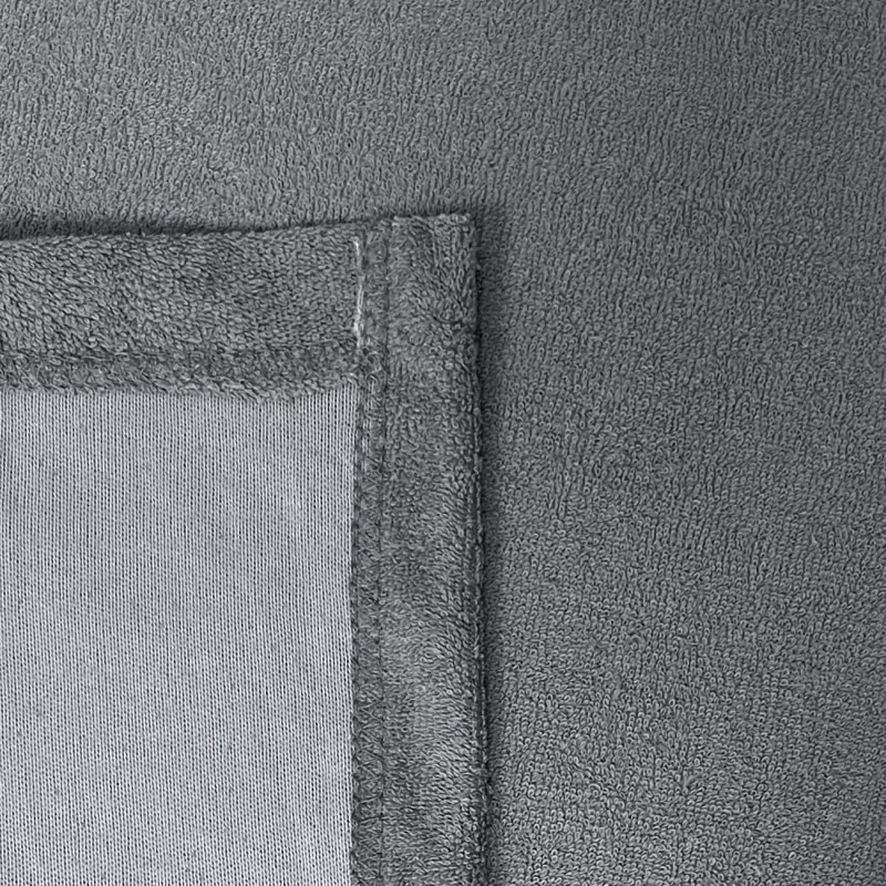 Prześcieradło Frotte Tradycyjne Bez Gumki 160x200 Antracyt