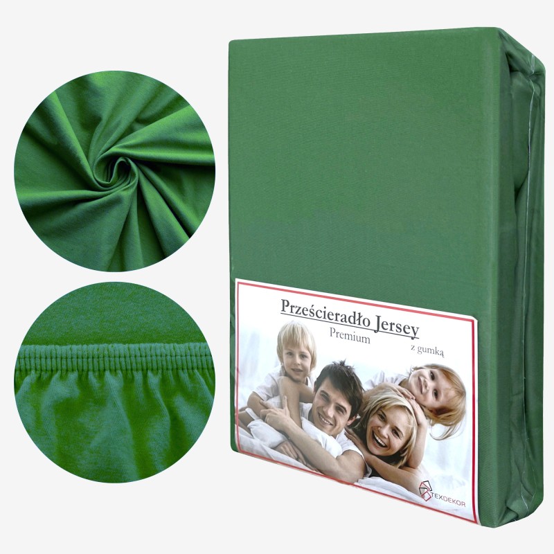 Prześcieradło Jersey z Gumką 90x200 Kaktus