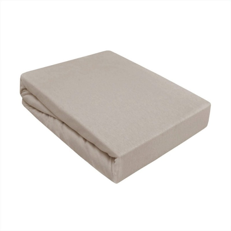 Prześcieradło Jersey z Gumką 140x200 Taupe