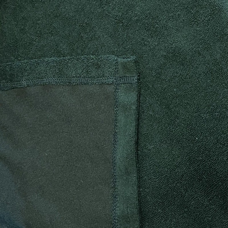 Prześcieradło Frotte Tradycyjne Bez Gumki 220x200 Butelkowa Zieleń