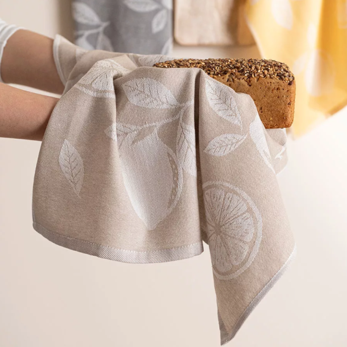 Ścierka Kuchenna 50x70 Cytrynka Beżowa