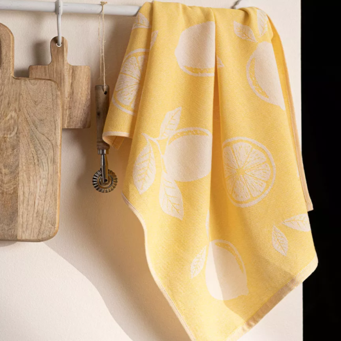 Ścierka Kuchenna 50x70 Cytrynka Żółta