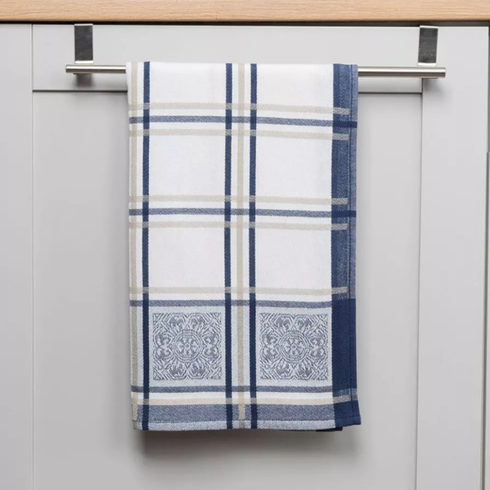 Ścierka Kuchenna 50x70 Majolica Granatowa