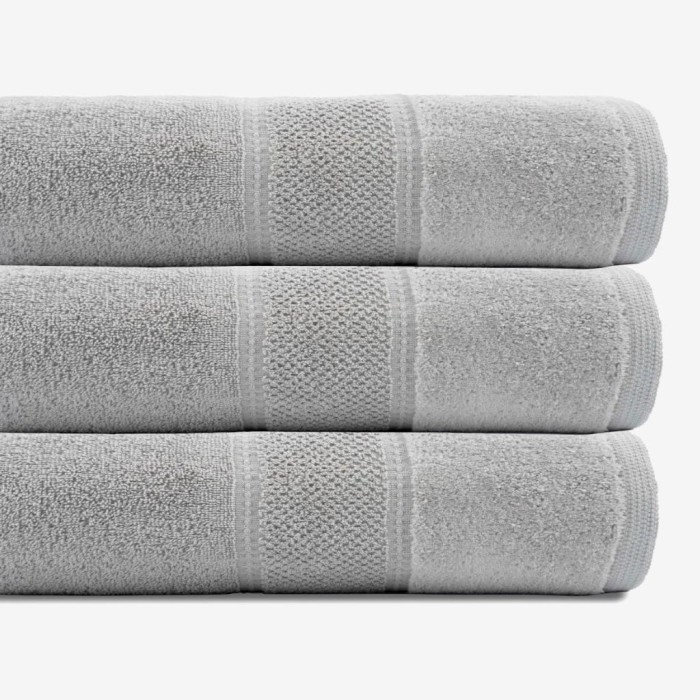Ręcznik Mario 30x50 Bawełna 480g/m² Jasnoszary