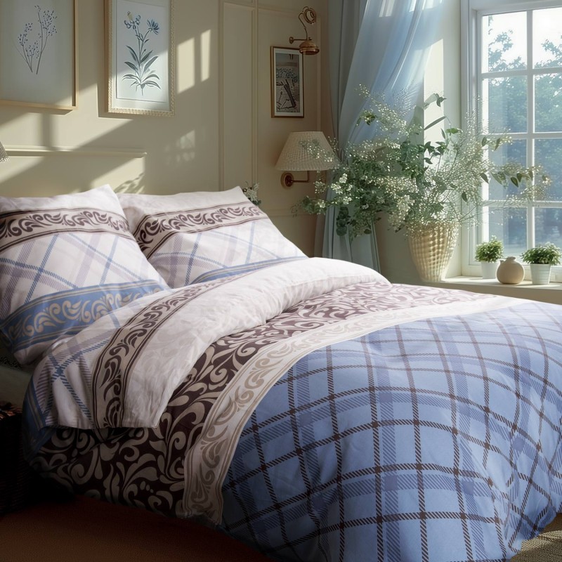 Pościel Satyna Bawełniana 220x200 Satynlove 1530