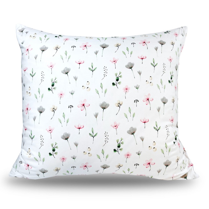 Pościel Bawełniana 140x200 Kwiatki T8530