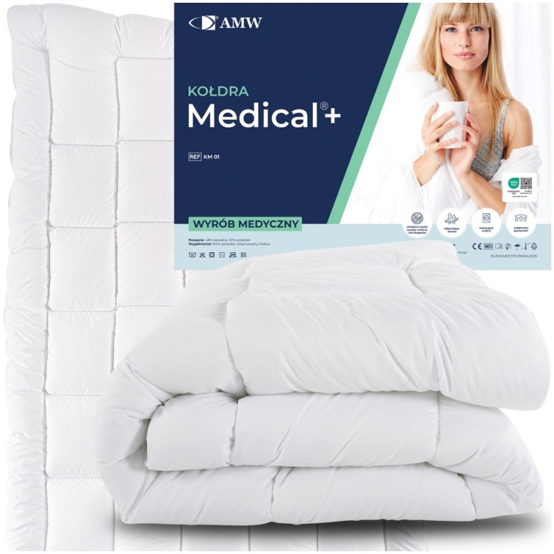 koldra.jpgKołdra Medical®+ 220x200 Medyczna Antyalergiczna