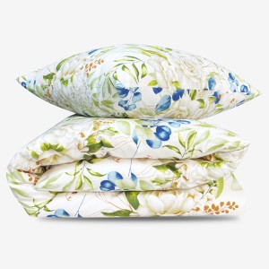 Pościel Bawełniana 140x200 Kwiaty T1224