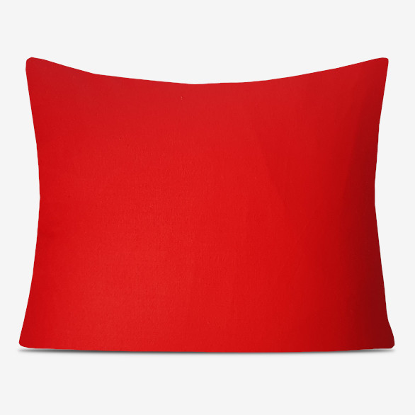 Poszewka Bawełniana 50x70 Czerwona
