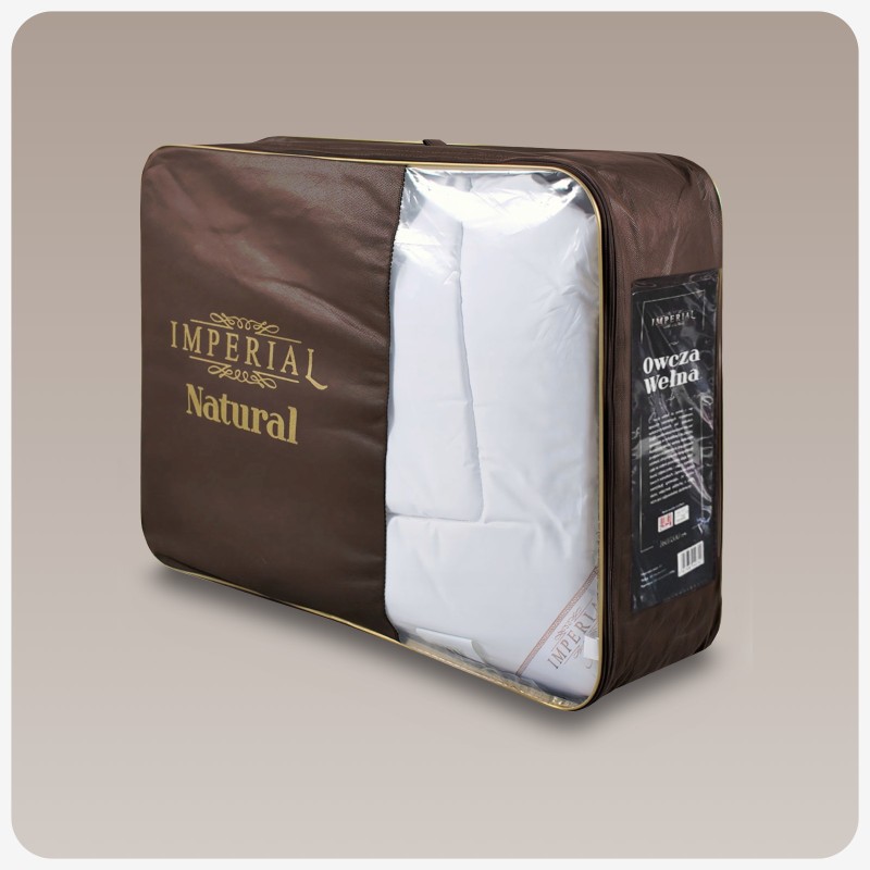 Kołdra Imperial Owcza Wełna Duo 140x200 Luksusowa Zimowa