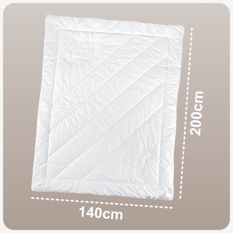 Kołdra Imperial Owcza Wełna Duo 140x200 Luksusowa Zimowa