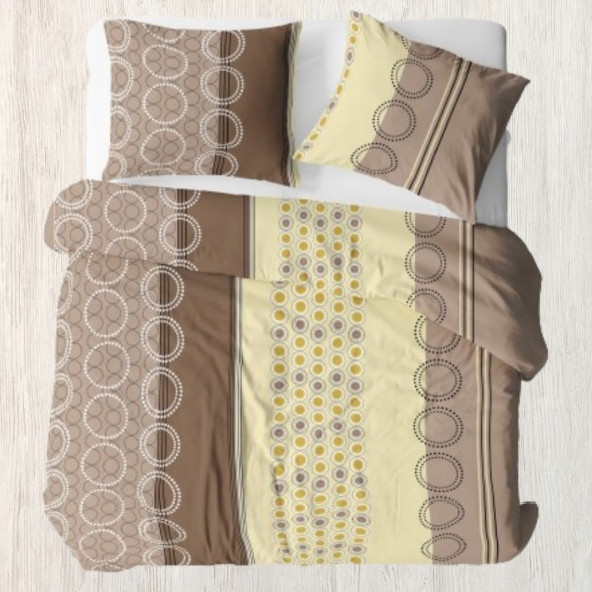Pościel Bawełniana z Kory 160x200 Koła 1237