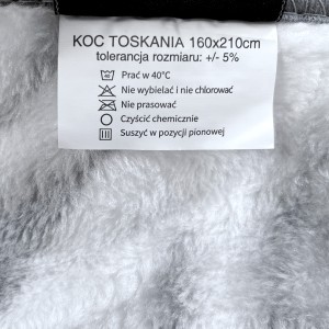 Koc Akrylowy Toskania 160x210 w Walizce T012