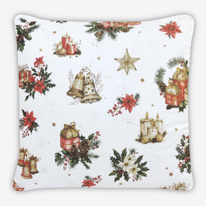Świąteczna Poszewka Bawełniana 40x40 CH61