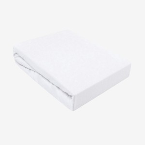 Prześcieradło Jersey Comfort z Gumką 160x200 Białe