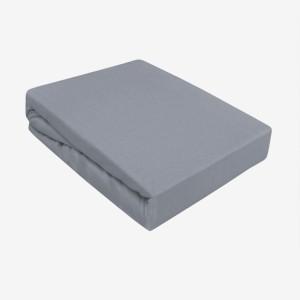 Prześcieradło Jersey Comfort z Gumką 180x200 Ciemnoszare