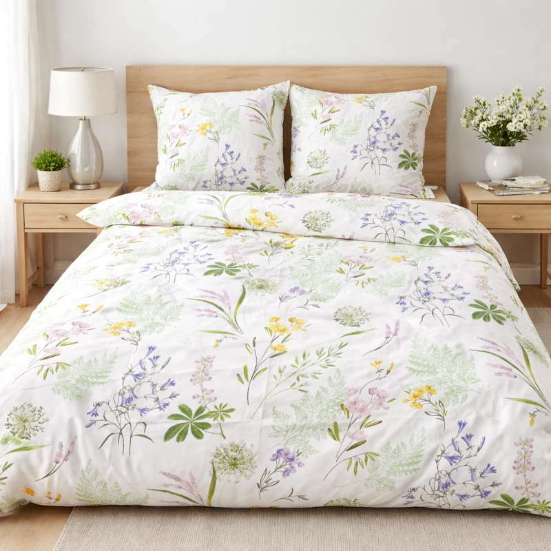 Pościel Bawełniana 140x200 + 2x 70x80 T1326